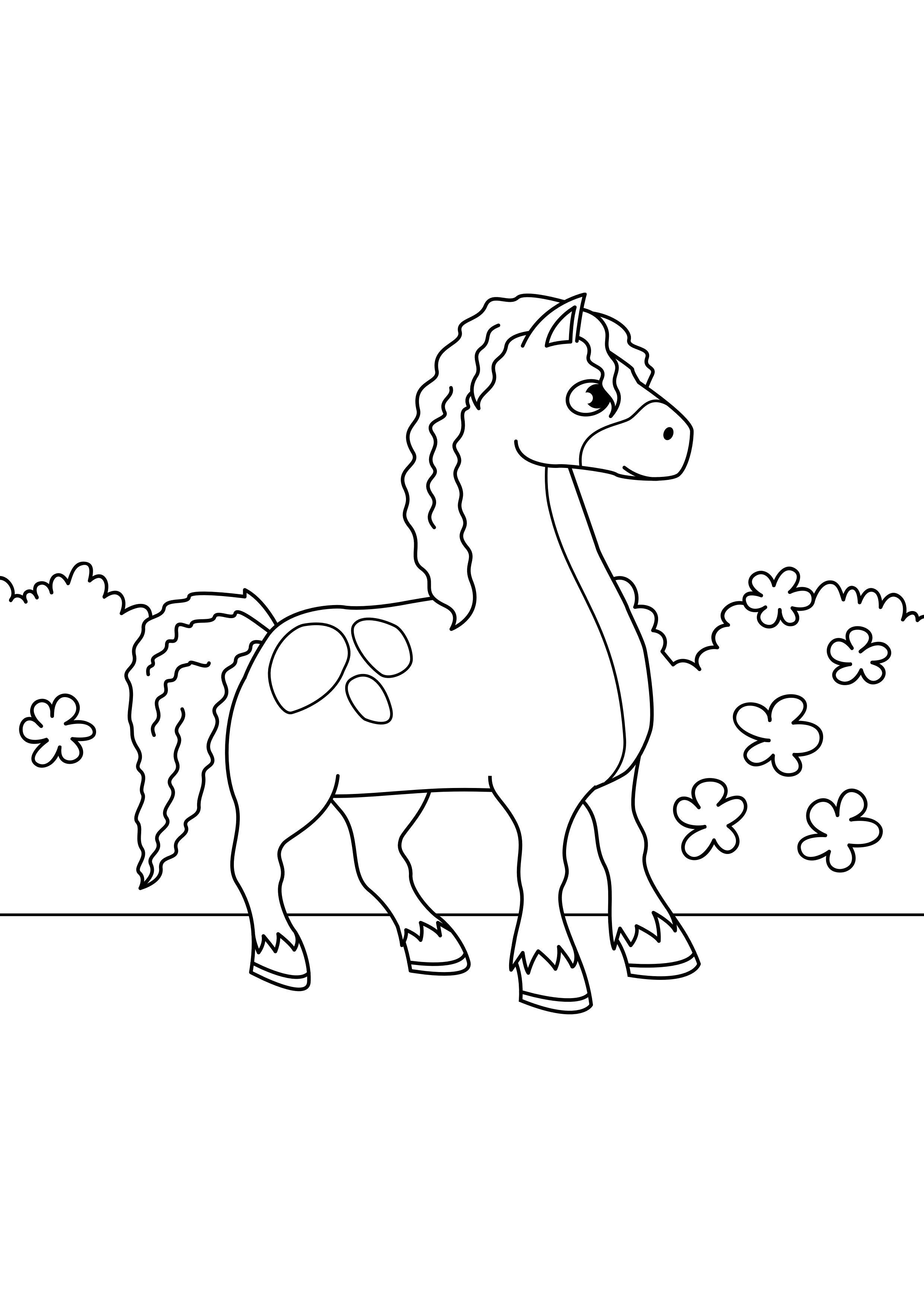 pferd unterwegs Malvorlage pferd unterwegs