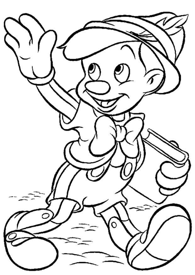 pinocchio Malvorlage pinocchio