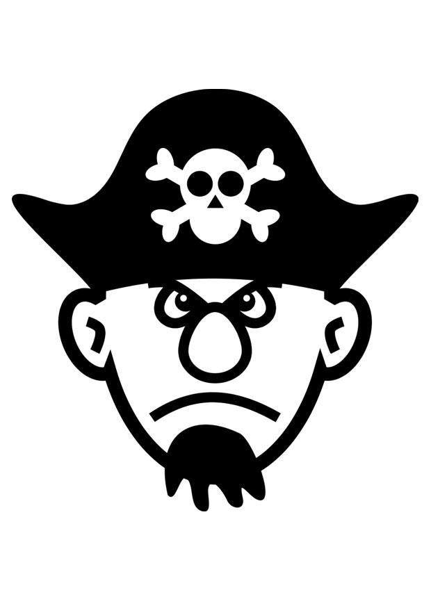 pirat Malvorlage pirat