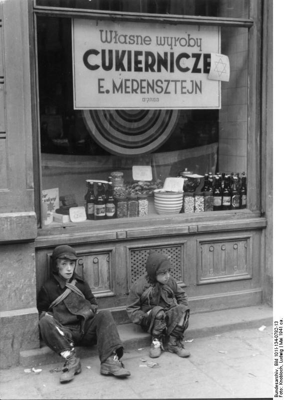 polen - warschauer ghetto - kinder (2) Foto polen - warschauer ghetto - kinder (2)