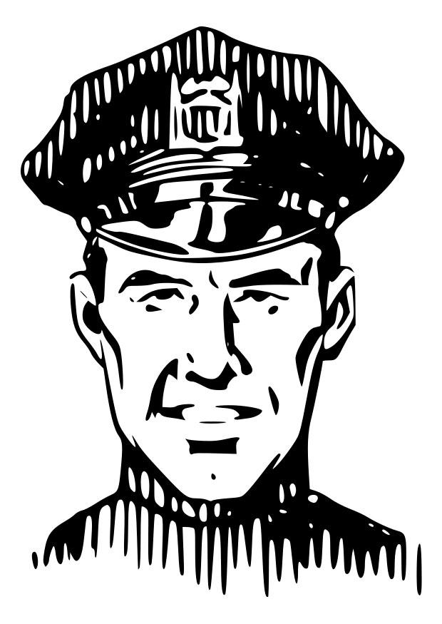 Malvorlage polizei