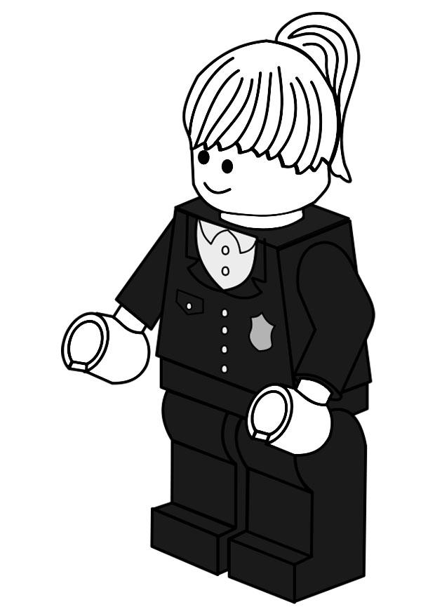 Malvorlage polizist