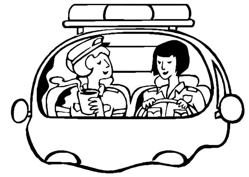 polizistinnen Malvorlage polizistinnen