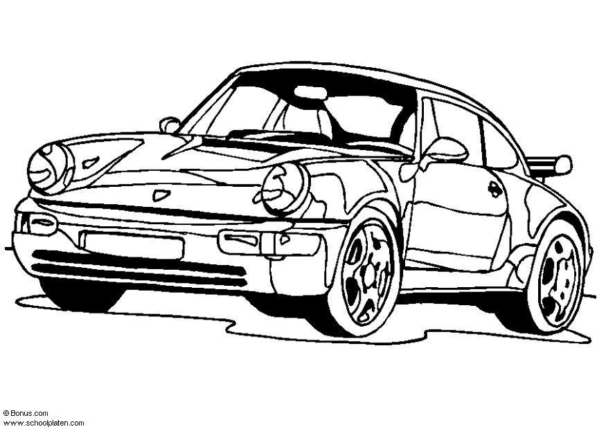 porsche 911 turbo Malvorlage porsche 911 turbo