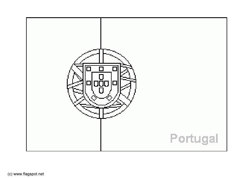 portugal Malvorlage portugal