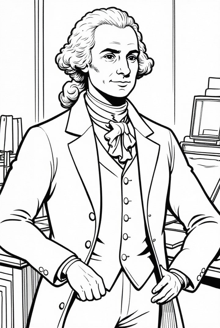 prA¤sident george washington Malvorlage prA¤sident george washington