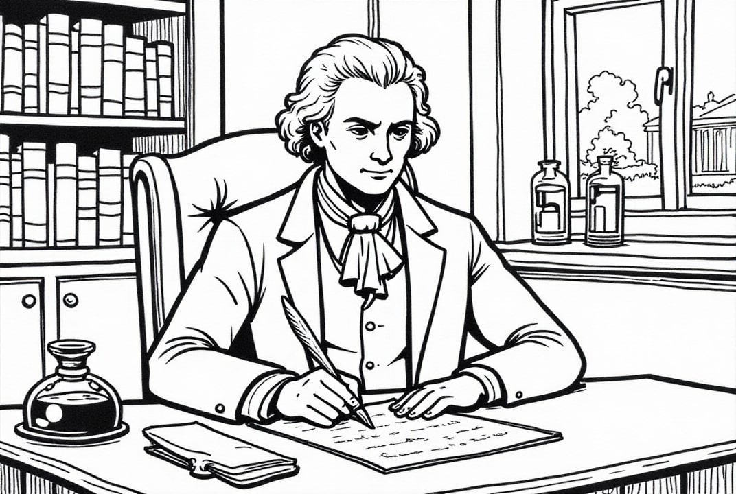 prA¤sident thomas jefferson Malvorlage prA¤sident thomas jefferson