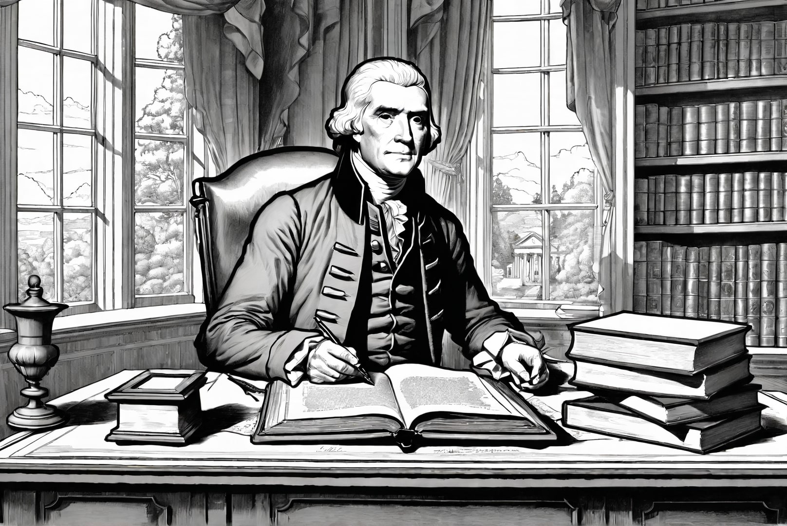 prA¤sident thomas jefferson Malvorlage prA¤sident thomas jefferson