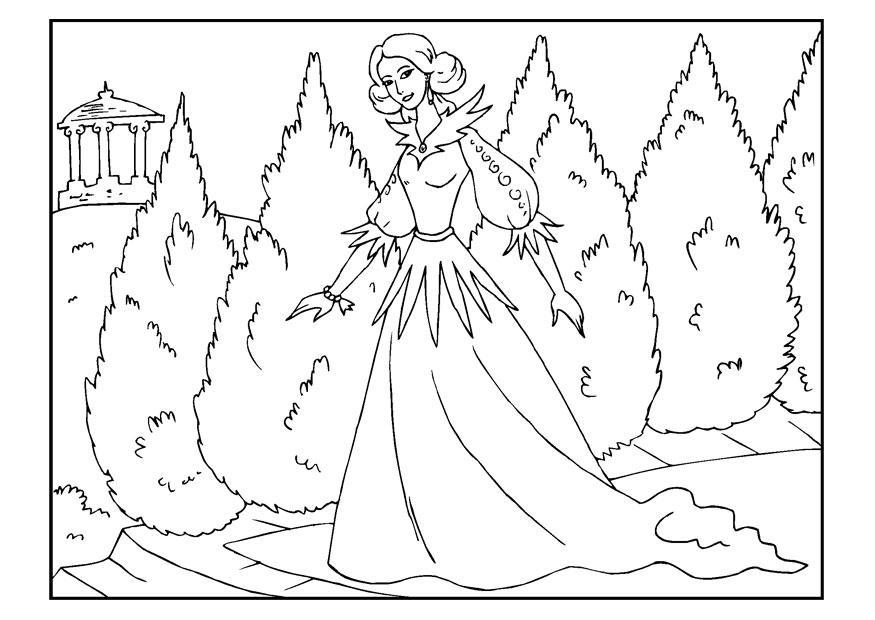 prinzessin Malvorlage prinzessin