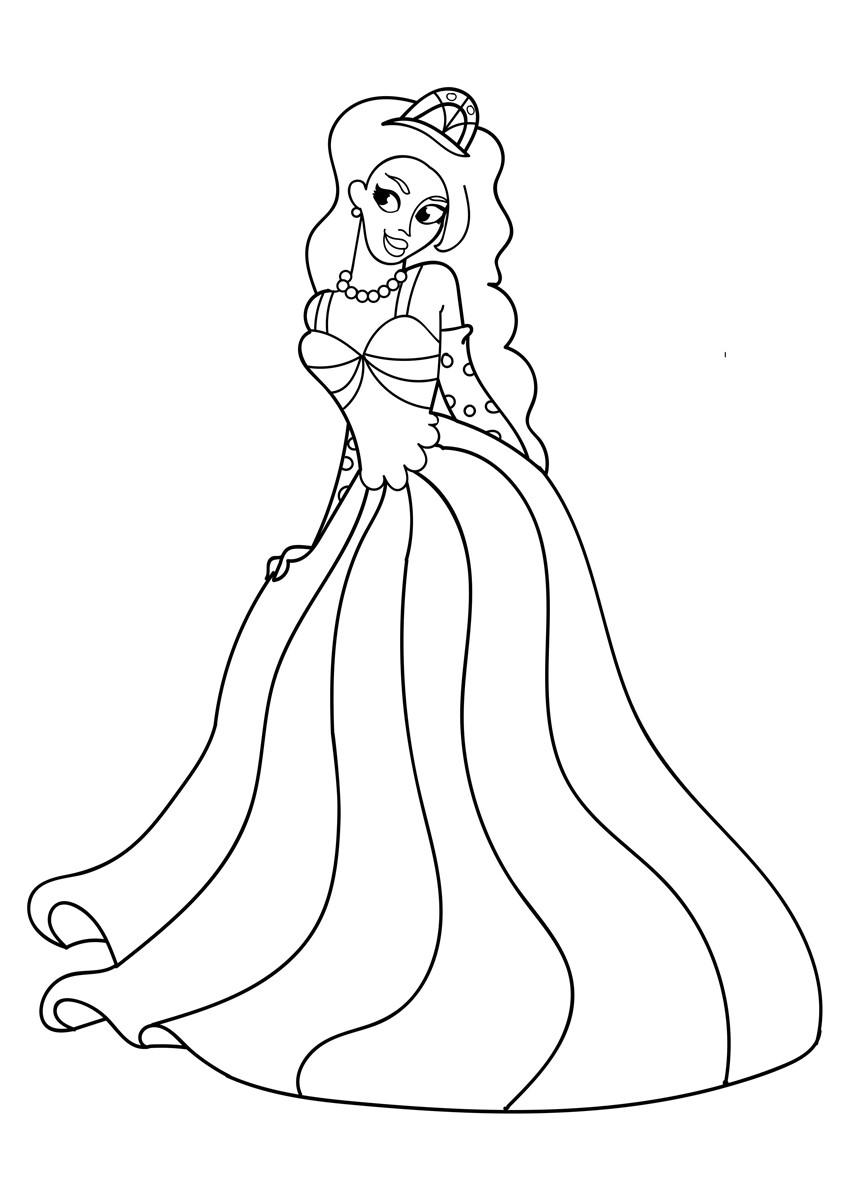 prinzessin Malvorlage prinzessin