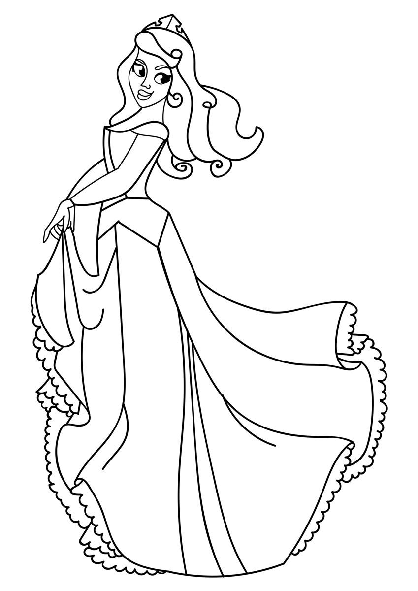 prinzessin Malvorlage prinzessin