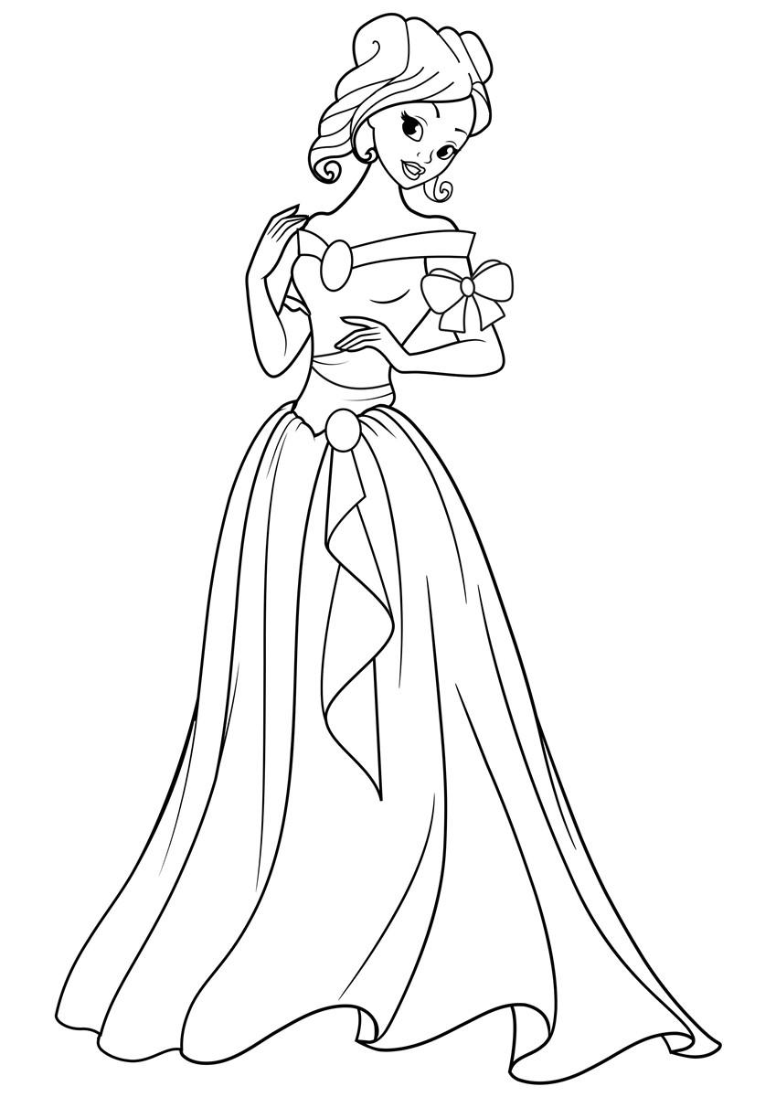 prinzessin Malvorlage prinzessin