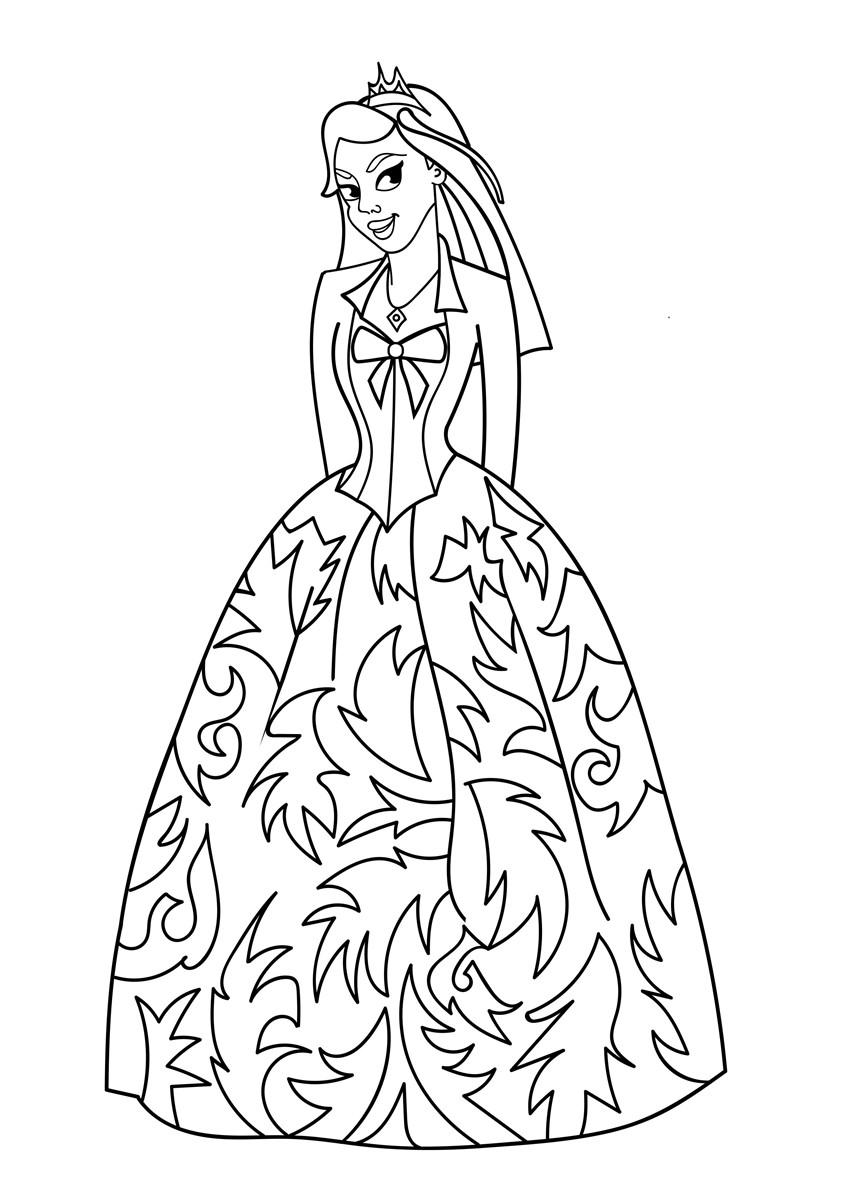 prinzessin Malvorlage prinzessin