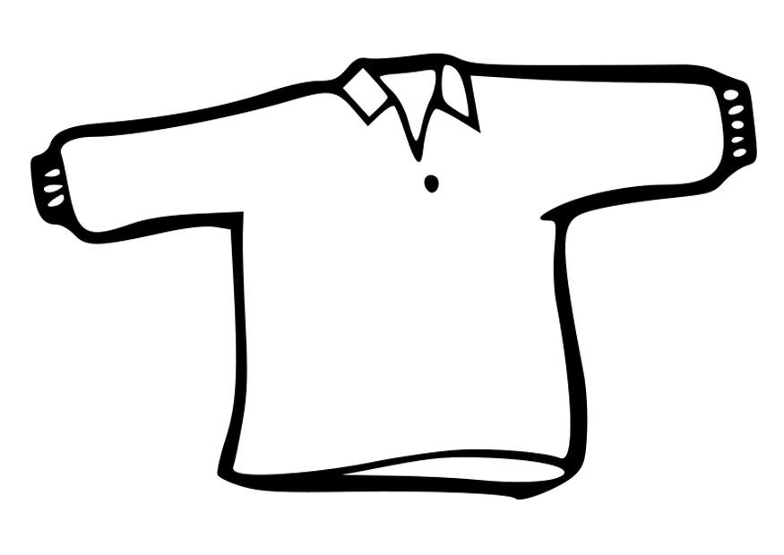 pullover Malvorlage pullover