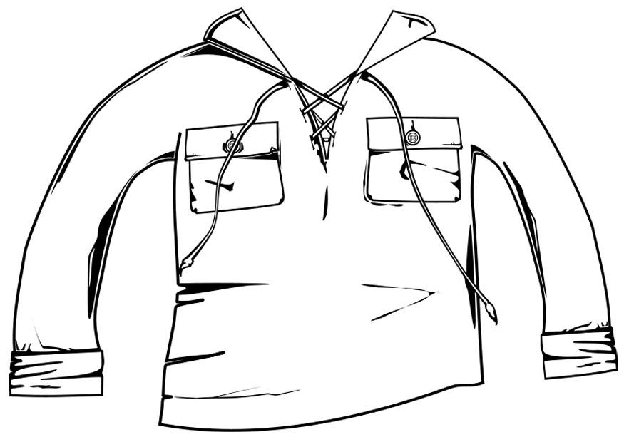 pullover Malvorlage pullover