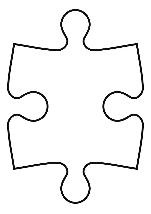 puzzleteil Malvorlage puzzleteil