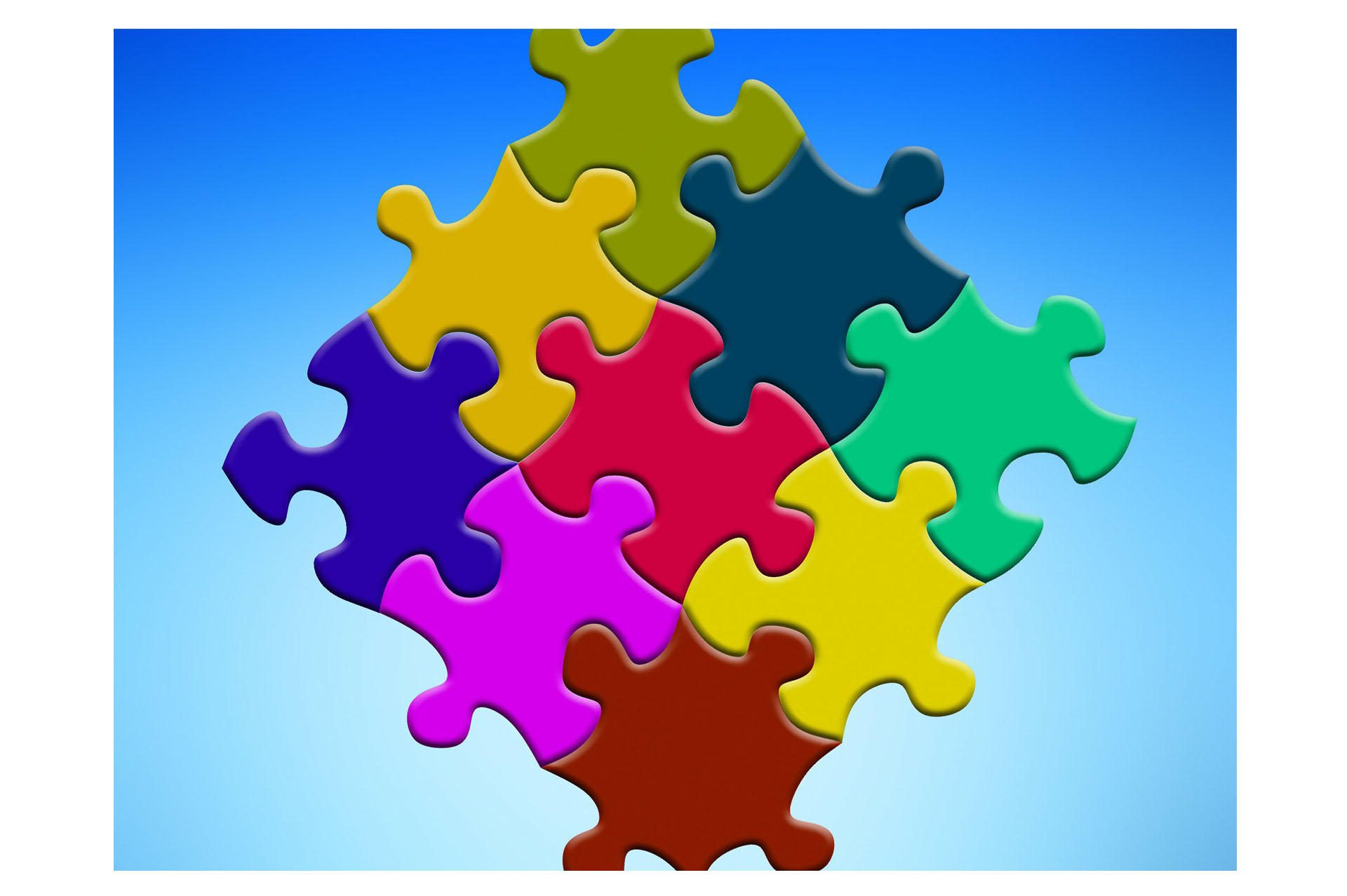 puzzleteile Bild puzzleteile