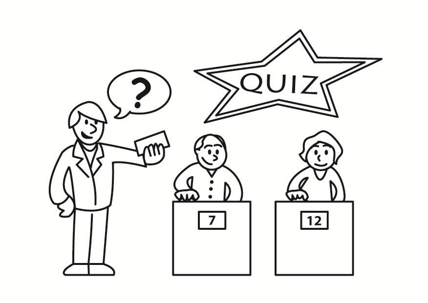 Malvorlage quiz