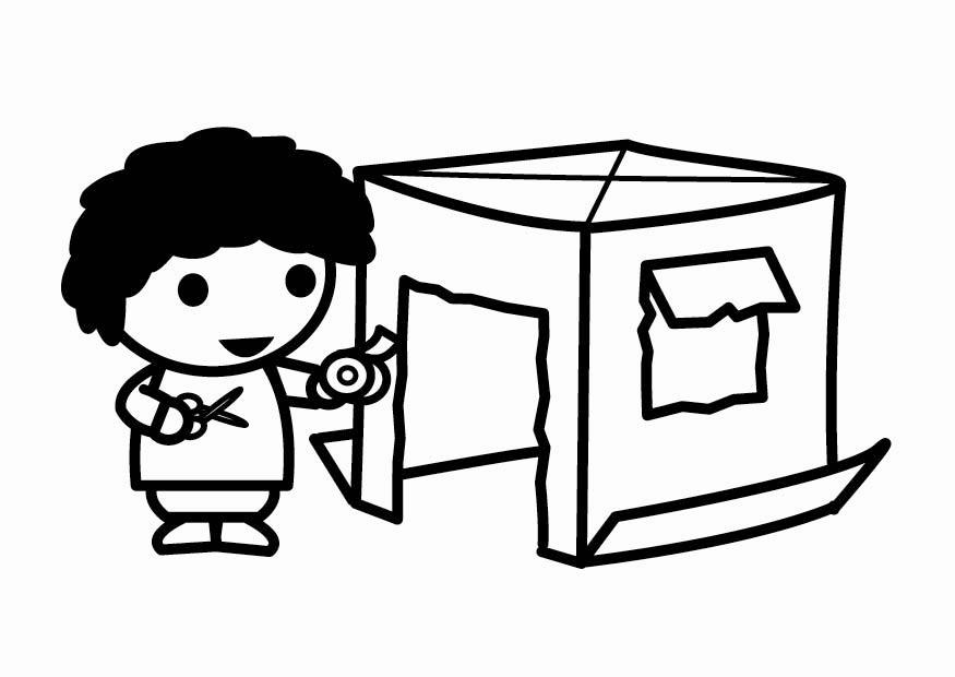 Malvorlage recyclen
