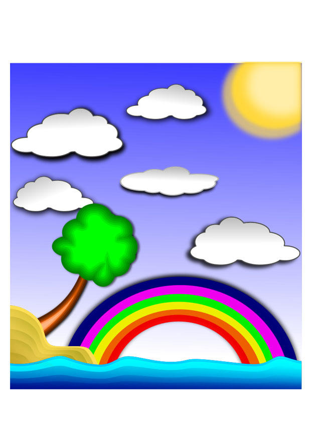 regenbogenlandschaft Bild regenbogenlandschaft
