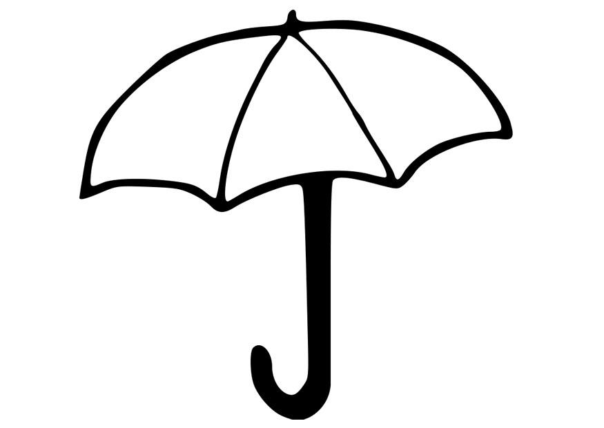 regenschirm Malvorlage regenschirm
