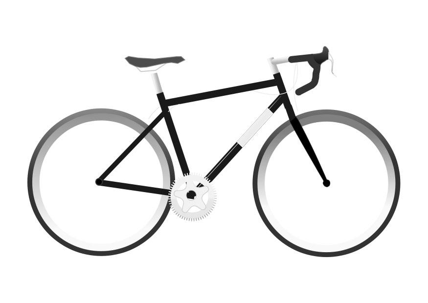 Malvorlage rennrad