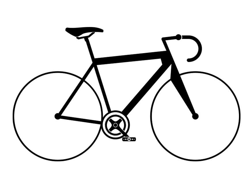 Malvorlage rennrad