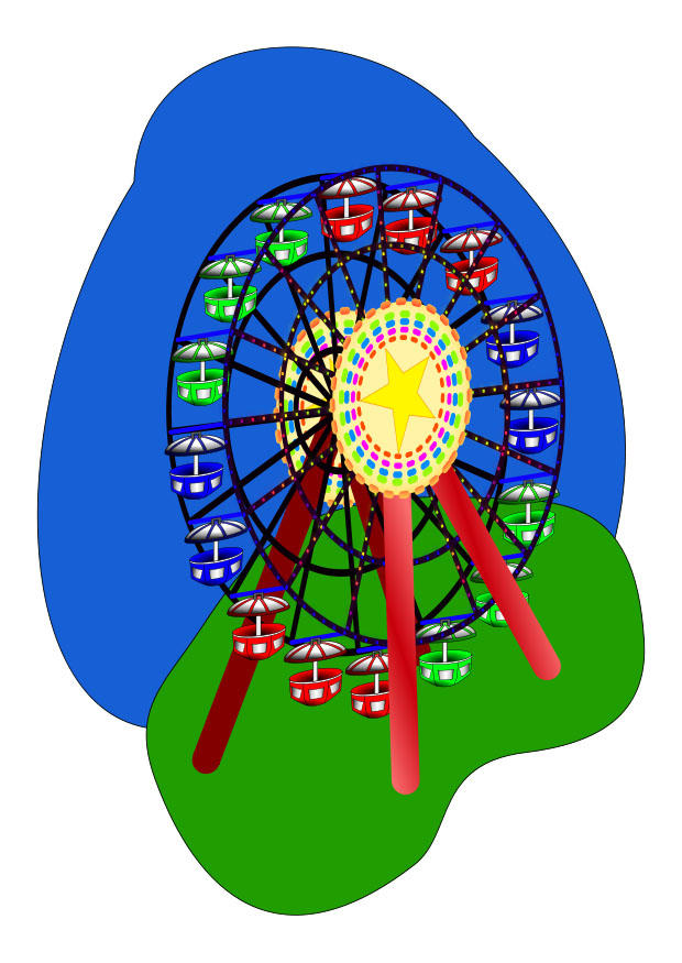 Bild riesenrad