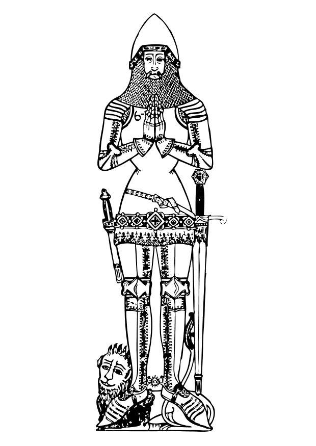 ritter Malvorlage ritter