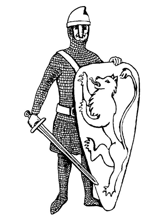 ritter Malvorlage ritter