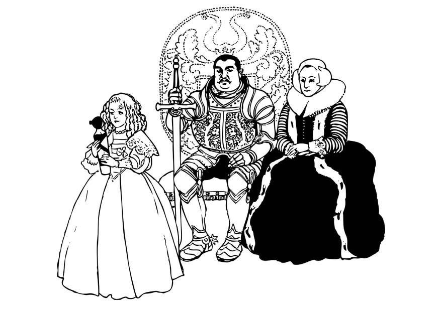 ritter mit familie Malvorlage ritter mit familie