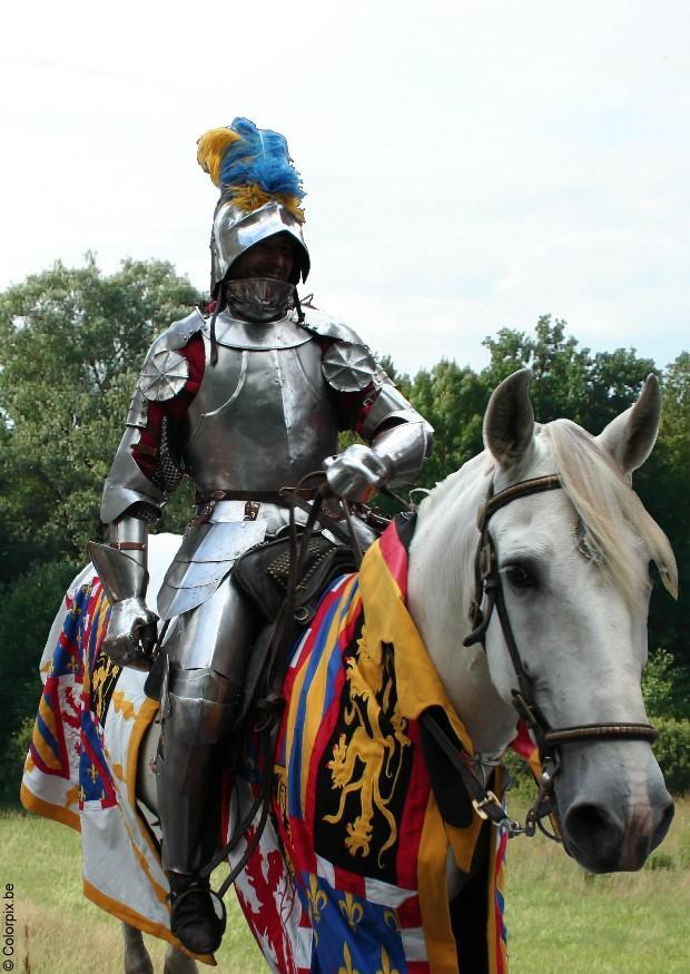 ritter zu pferd Foto ritter zu pferd