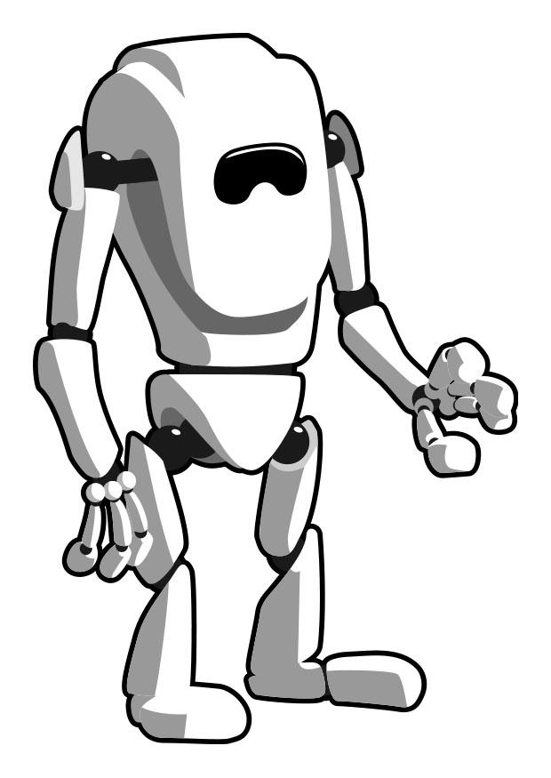 Malvorlage roboter