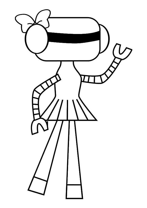 roboter Malvorlage roboter