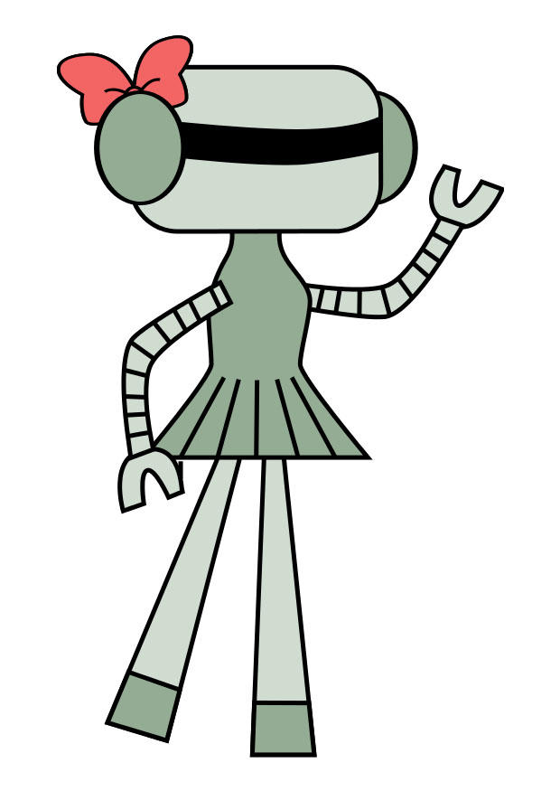 Malvorlage roboter