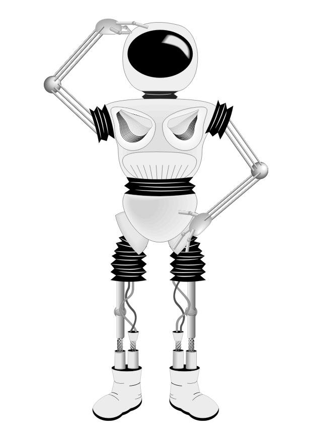 roboter Malvorlage roboter