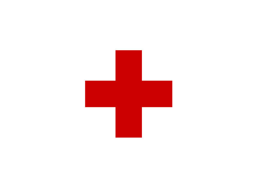 rotes kreuz fahne Bild rotes kreuz fahne