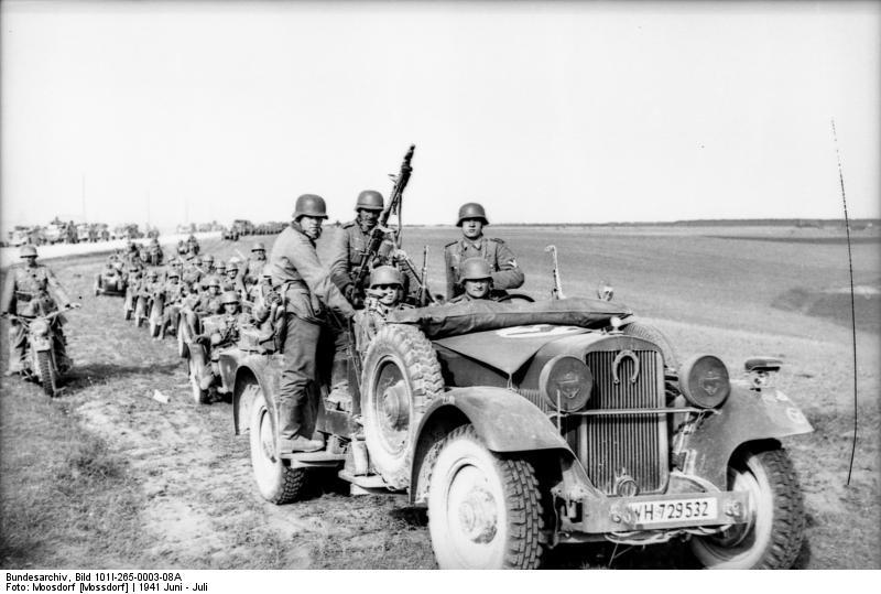 Foto russland - motorisierte truppen