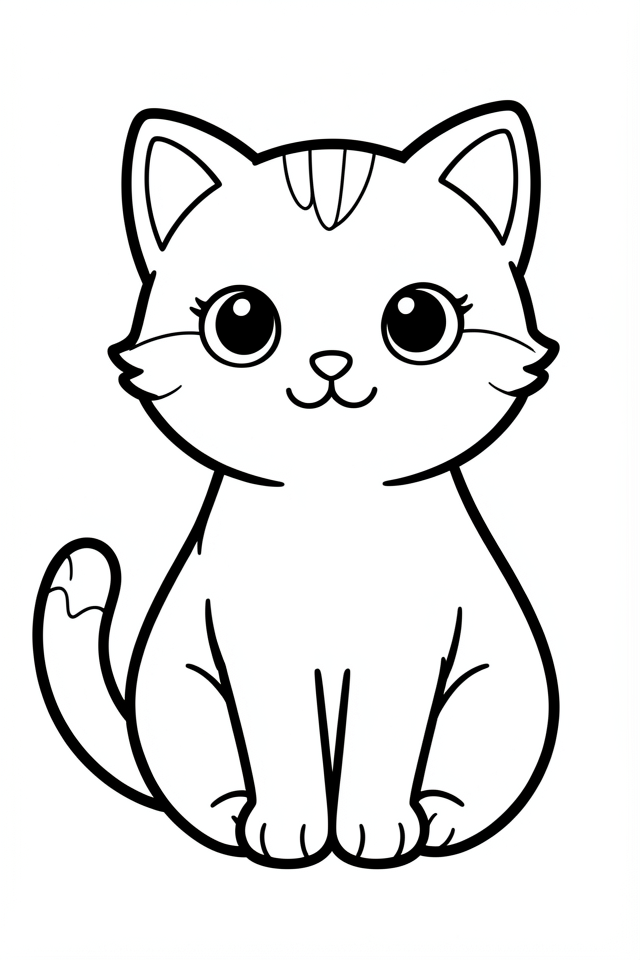 sA¼Ae katze Malvorlage sA¼Ae katze