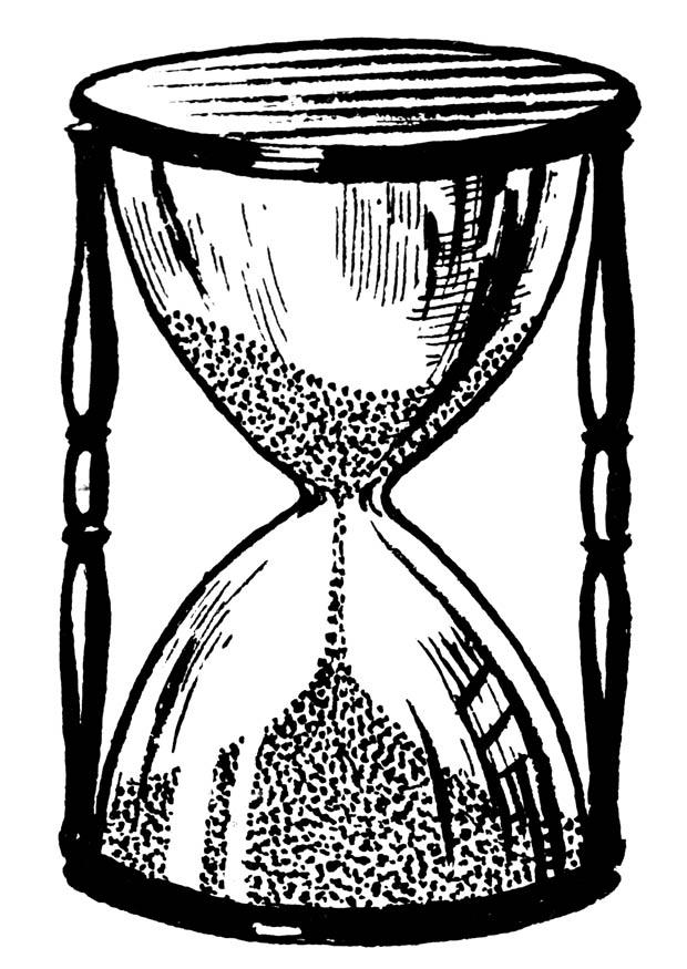 sanduhr Malvorlage sanduhr