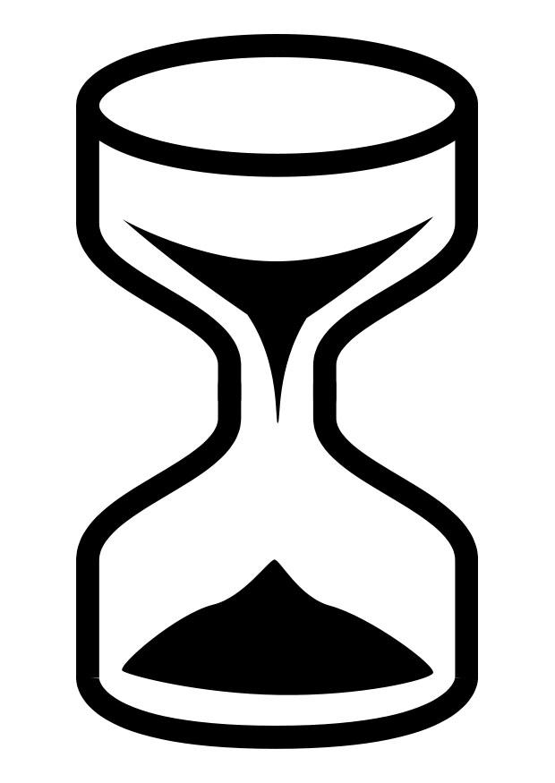 sanduhr Malvorlage sanduhr