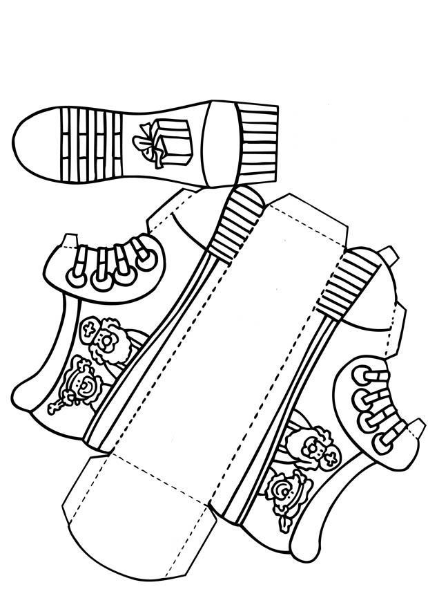 Basteln sankt nikolaus schuh ohne text