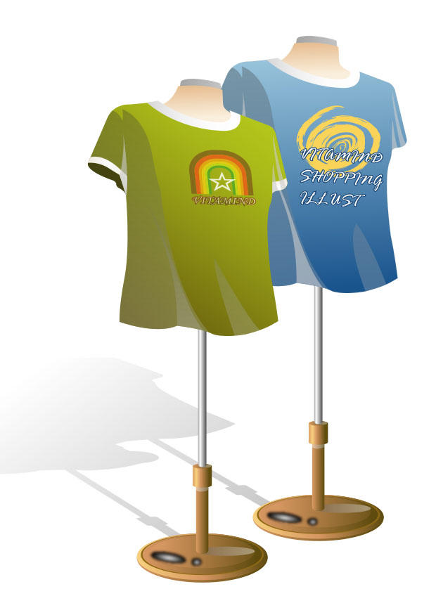 schaufensterpuppen mit t-shirts Bild schaufensterpuppen mit t-shirts