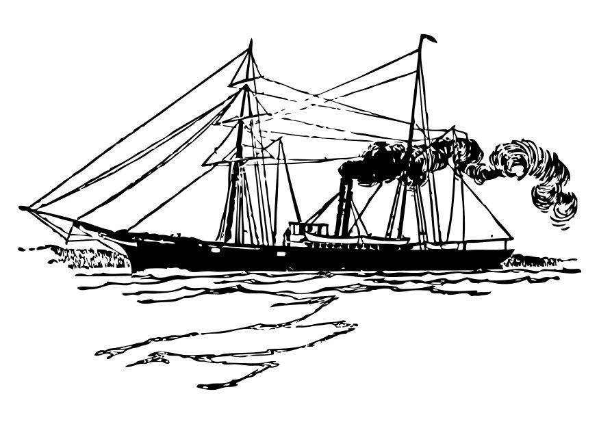 schiff Malvorlage schiff