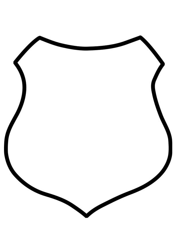 Malvorlage schild