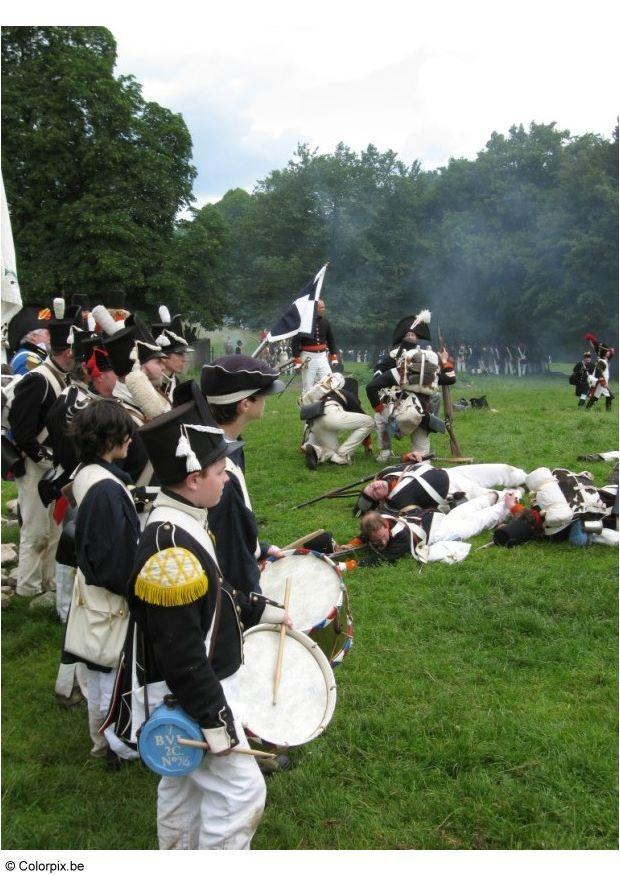 schlacht bei waterloo Foto schlacht bei waterloo