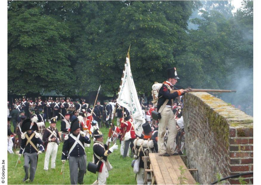 schlacht bei waterloo Foto schlacht bei waterloo