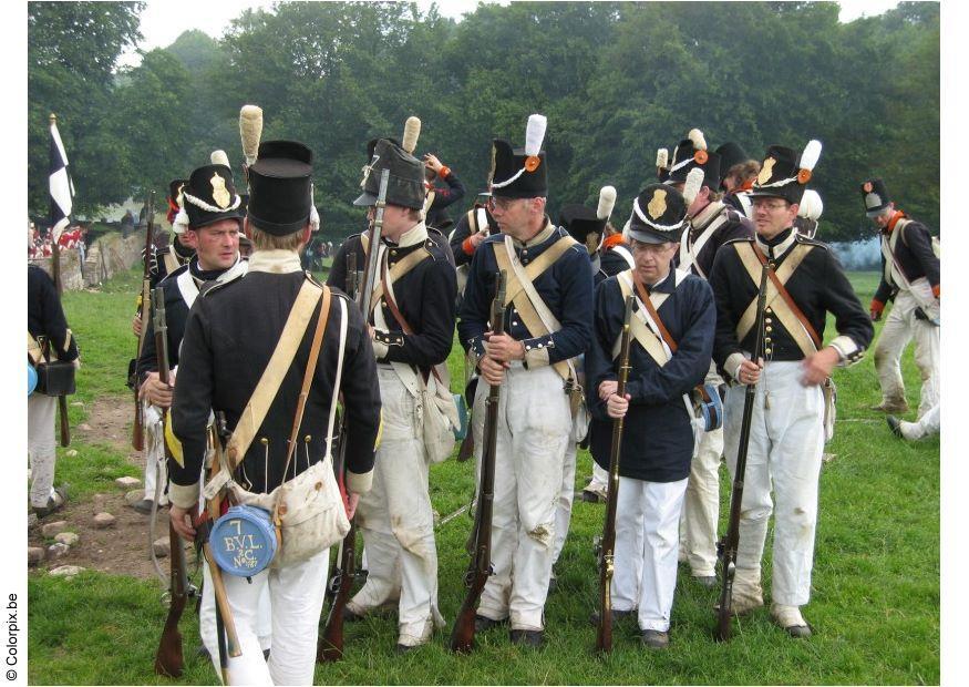 schlacht bei waterloo Foto schlacht bei waterloo