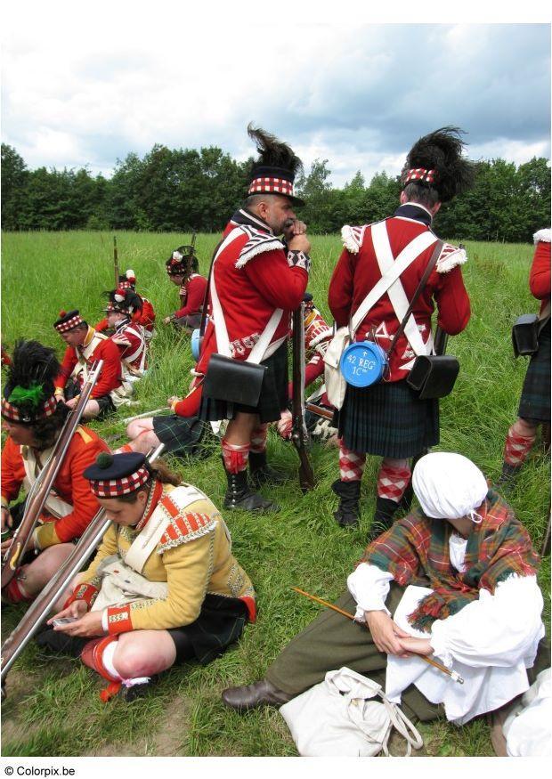 schlacht bei waterloo Foto schlacht bei waterloo
