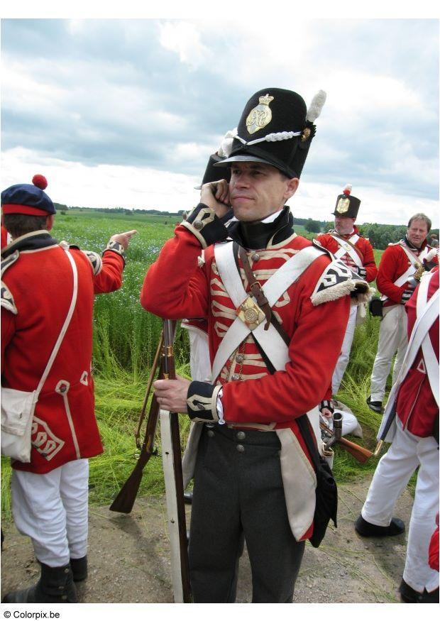 schlacht bei waterloo Foto schlacht bei waterloo
